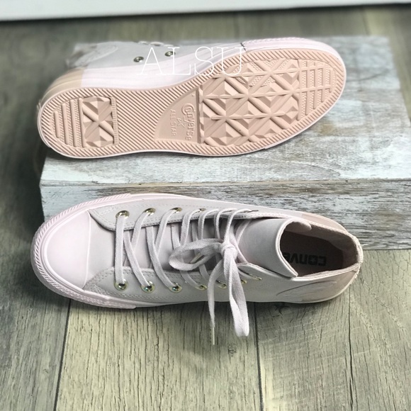 NWT Converse Ctas HI Barely Rose 🌹 W AUTHENTIC - Picture 5 of 8